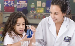 Preschool chemistry class